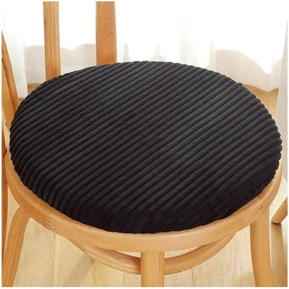 BH-JJSMGS Round Seat Cushion,Memory Foam Round Chair Cushion,Anti-Slip Soft Removeable Stool Cushion for Dining Chair Office Car Chair Pads