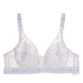 thumbnail image 1 of Ropa interior de sujetador con ribete de encaje transpirable extraelástico con cierre frontal para deportes de yoga para mujer Fridja  nalpqowj6921, 1 of 4