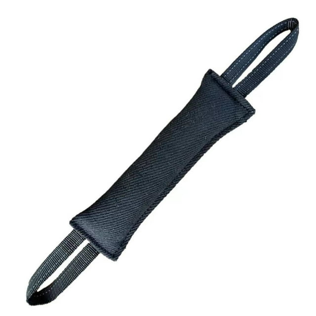DOLITY Dog Bite Tug Toy Bite Sleeve Stick Bite Resistant Pull Toy Training Bite Black
