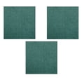 thumbnail image 1 of Furnish My Place Modern Plush Solid Teal Color Rug - Pets and Kids Friendly Rug, Indoor/Outdoor Mat, Area Rugs Great for Kids, Pets, Event, Living Room, Made in USA, 3' x 3' Square - Set of 3, 1 of 12