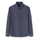 thumbnail image 2 of Blusa y camisa de manga larga con cuello vuelto para hombre, estampada, informal, formal, con solapa, de poliéster, 2 of 4