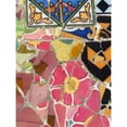 thumbnail image 3 of Vision Studio 19x24 Black Modern Framed Museum Art Print Titled - Mosaic Fragments III, 3 of 5