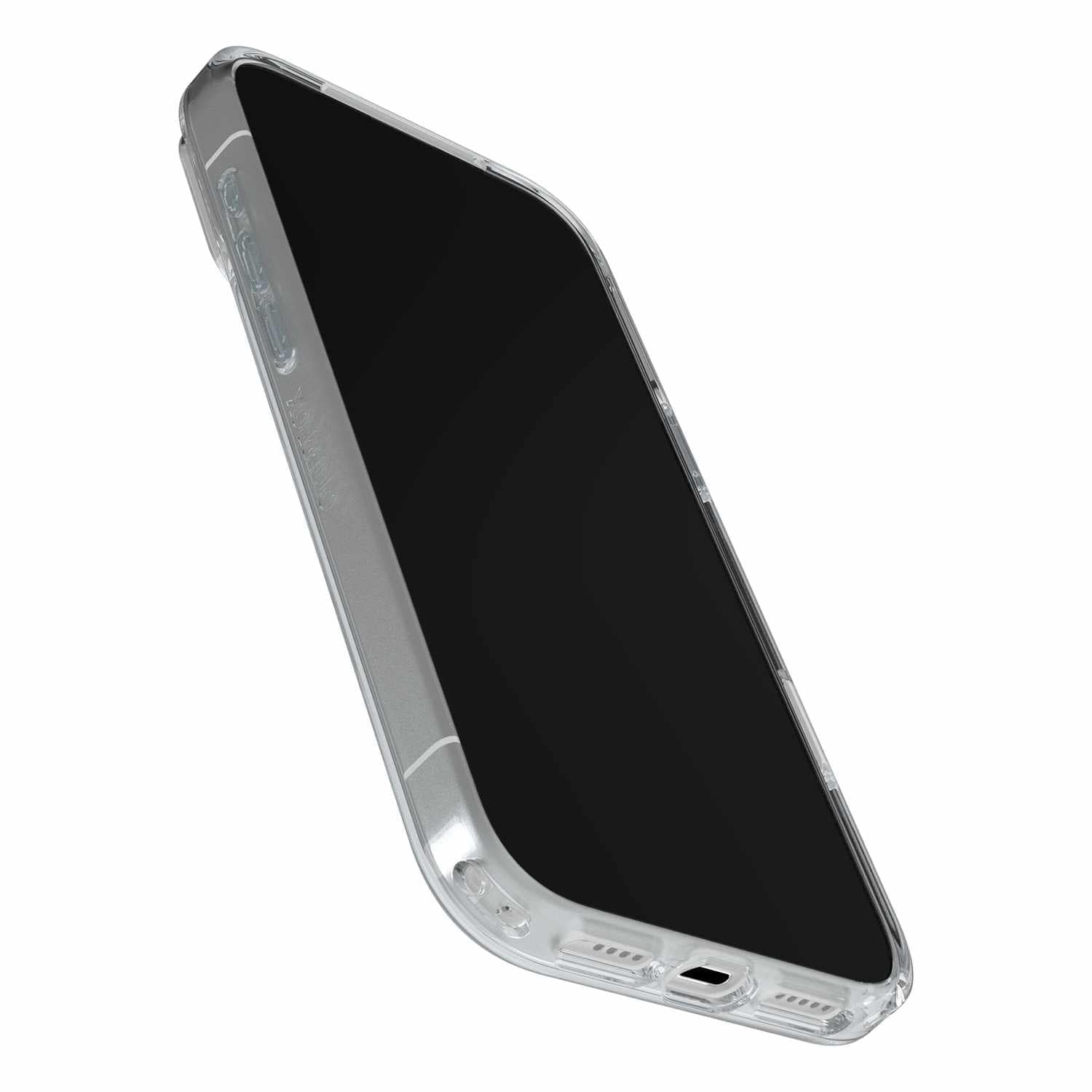 OtterBox Étui Symmetry Clear MagSafe avec Contrôle de la Caméra Clear with Bleu Tint (Clear) pour iPhone 17 Pro Max