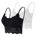 thumbnail image 2 of 2 Pack Comfort Bra for Women JIANLAI Full Coverage Lace Bra Unlined Underwire Bras Plus Size Supportive Bras for Large Bust, 2 of 9