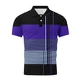 thumbnail image 4 of Weiqiqre Shirts T - Chemises pour Hommes Manches Courtes Tee Bloc de Couleur Col Rond Chandail Décontracté Basique Chemises, 4 of 4