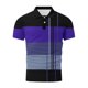 thumbnail image 4 of Mens Manga Corta Botón Abajo Camisas con Bolsillo Pulover Botón de Impresión de la Camisa de Solapa de Poliéster Cuello de Vuelta, Blusa Casual para Hombres, 4 of 4