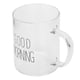 thumbnail image 1 of Taza de agua BuyWeek 350 ml Vidrio de borosilicato Transparente, 1 of 12