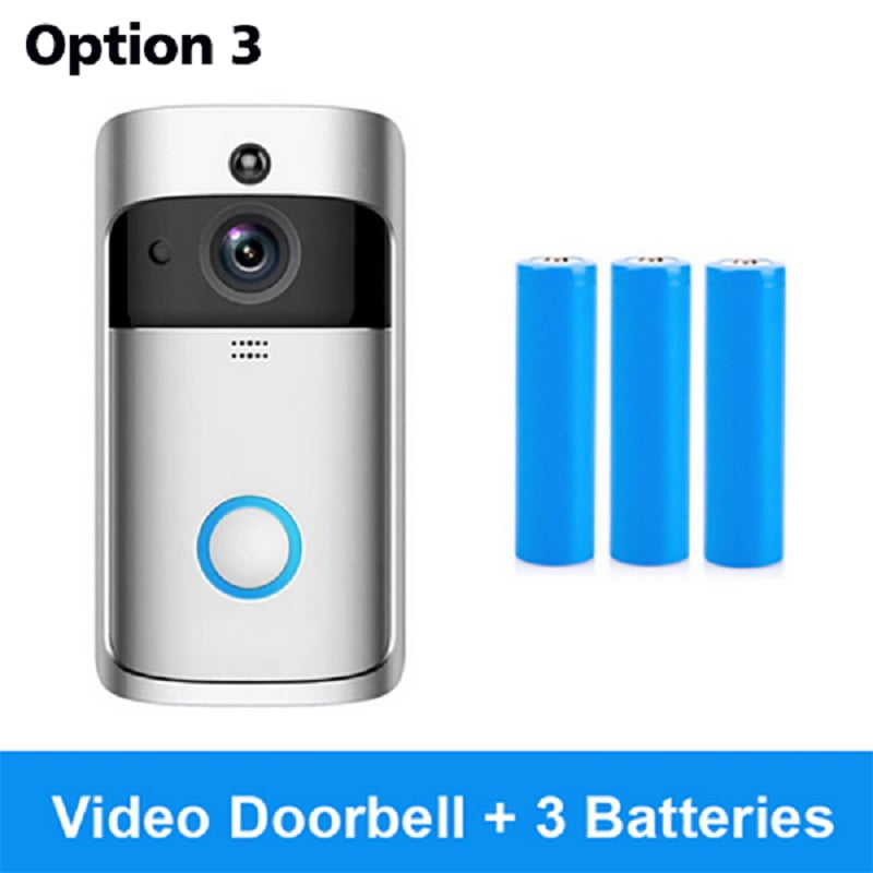 Smart WiFi Visual Ring Video Doorbell Home Wireless Security Camera