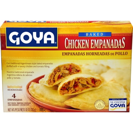 Goya Baked Chicken Empanadas, 4 Count, 10 oz