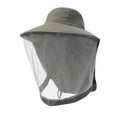 thumbnail image 2 of Cadorn 1 PCS Bee Veil Hat GL017 Army Green, Mosquito Proof Protective Head Net with Wide Brim for Outdoor Gardening Beekeeping Camping Activities, 2 of 4