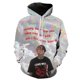 thumbnail image 3 of Sudadera con capucha Love Lil.peep para hombre y mujer, sudadera con capucha con estampado 3D de Lil Peep, ropa de calle, jersey para niños, sudaderas informales Y2K, 3 of 5