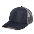 thumbnail image 4 of OC Sports OC502M Laser Perforated Font Panel Cap - Navy Charcoal Charcoal, 4 of 8