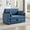 Blue, variant on GAOHAPY 52" Loveseat Sleeper Sofa Bed,2 in 1 Convertible Floor Sofa Bed for Small Spaces,Pull Out Couch with Deep Seat,2 Pillows and Solid Frame Floor Couch for Living Room,Apartment