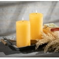 thumbnail image 2 of Vance Kitira 6" Pale Yellow Timber Pillar Candle, 2 of 10