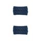 thumbnail image 4 of Jumpingount Diadema de invierno para mujer Orejeras elásticas de ganchillo para mujer Azul marino Armada 2Conjunto, 4 of 6