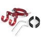 thumbnail image 5 of YSANAM Colgador para manillar de bicicleta, marco de bicicleta, gancho de montaje para equipaje, colgador para manillar de bicicleta, soporte para montaje en tubo de bicicleta YSANAM Percha de bicicleta, 5 of 7