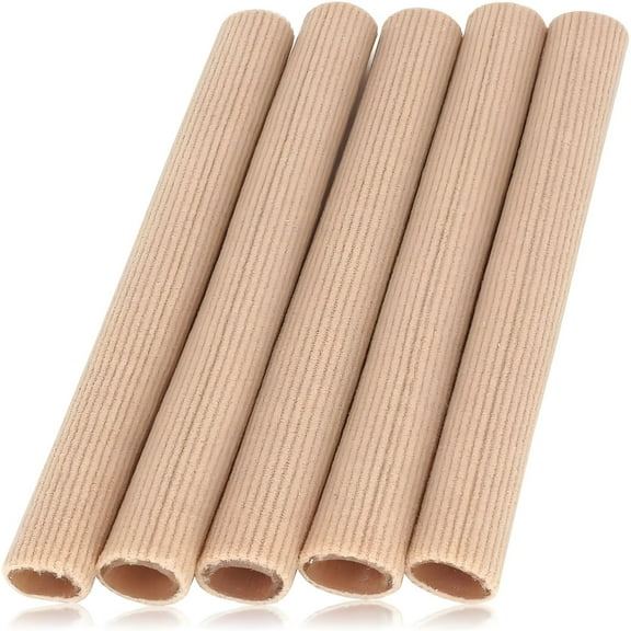 XIRQI Toe Tubes-Prevent Corn,Calluses,Blisters and Hammertoes-5 Pack