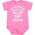thumbnail image 3 of Inktastic Handpicked for Earth by My Uncle in Heaven with Angel Wings Boys or Girls Baby Bodysuit, 3 of 5