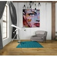 thumbnail image 3 of Epic Graffiti 'Merged' by Loui Jover, Canvas Wall Art, 26"x30", 3 of 3