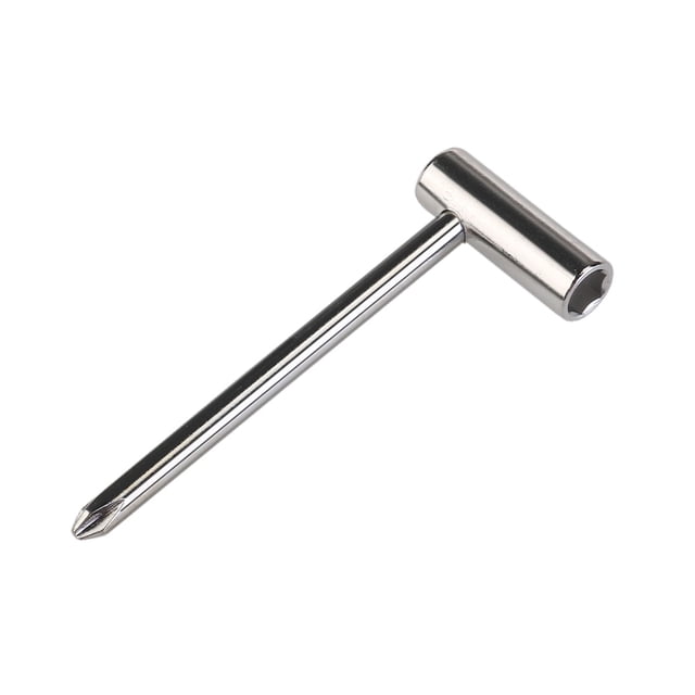 MasteelfCA Metal Truss Rod Wrench Tool for Electric Guitar (Silver)