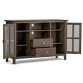 thumbnail image 2 of Bowery Hill 53" TV Stand in Natural Aged Brown, 2 of 5