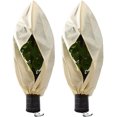 thumbnail image 1 of LLC Housses d'Hiver pour Plantes d'Extérieur 2-Pack avec Cordon, Réutilisables, 80 * 100cm, 1 of 4