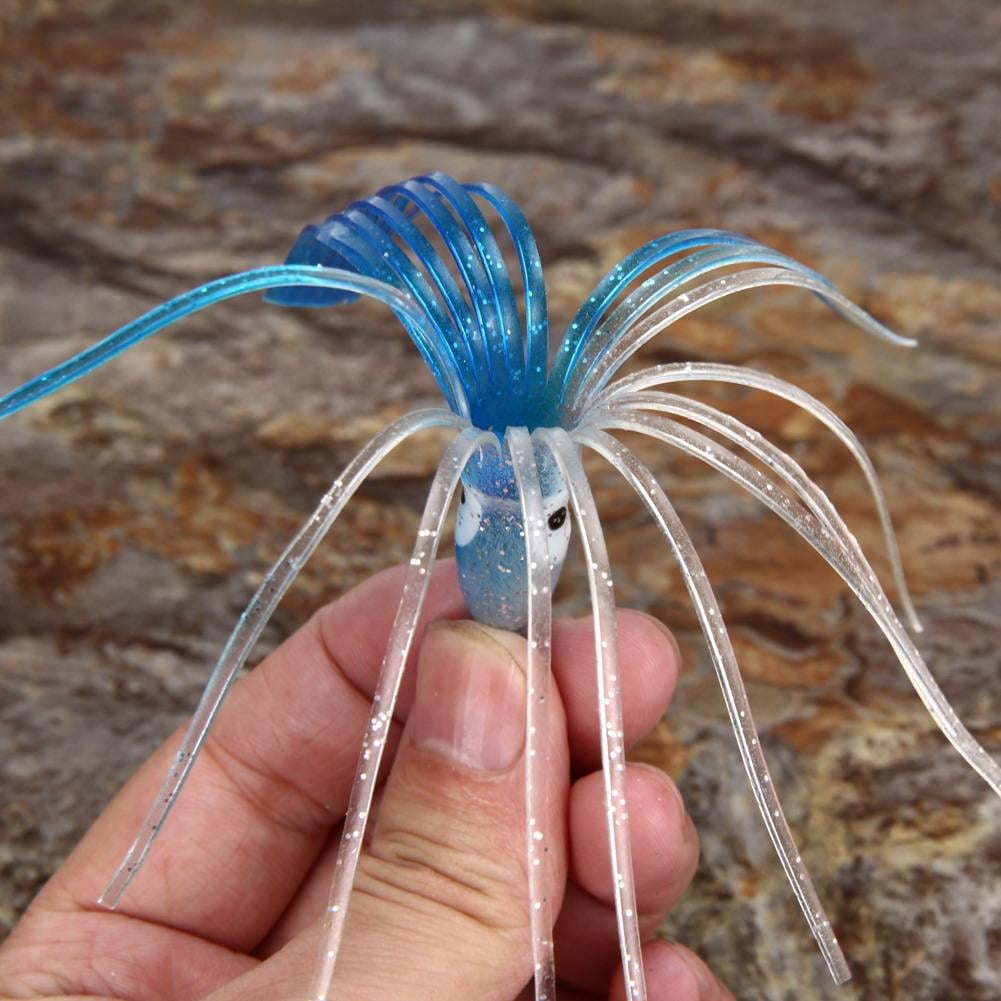 Leurres jupe calmar poulpe 1,79 appât eau salée doux PVC