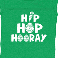 thumbnail image 4 of Inktastic Easter Hip Hop Hooray with Eggs and Carrot Boys or Girls Baby Bodysuit, 4 of 5