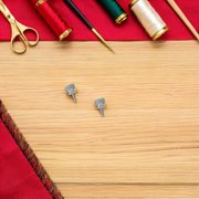 Raindrops 15Pcs Metal Sewing Machine Needle Clamp Thumb Screws for Easy Replacement