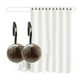 thumbnail image 4 of Set Of 12 Antique Shower Curtain Hooks Curtain Rings For Bathroom Shower Rods Hooks, 4 of 5