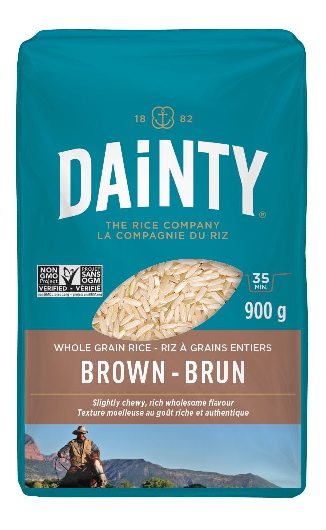 Riz brun à grains longs Dainty