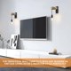 thumbnail image 3 of Aplique Murale Interieur, Industrielle Mtal Et Bois Lampe Murale Vintage Pour Chambre Salon Restaurant Cuisine Couloir Bar, E27, Noir, 220v clas, 3 of 5