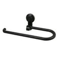 thumbnail image 6 of Beaupretty Wall Mounted Black Toilet Paper Holder with Towel Rack Compact Bathroom Accessory, 6 of 8