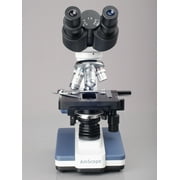 amscope 40x-2500x led digital binocular compound microscope w 3d stage + 5mp usb camera