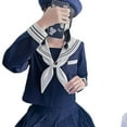 thumbnail image 2 of New Cute Women's Uniform White-Collar Women's Suit-Short Skirt 45cm-L, 2 of 9