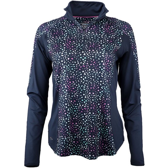 Page & Tuttle Womens Mock Neck Pullover Casual Athletic Outerwear