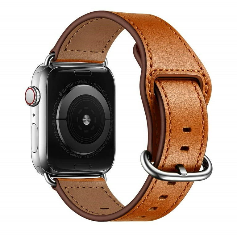 Leather strap For Apple watch band 44mm 40mm iWatch band 42mm 38mm