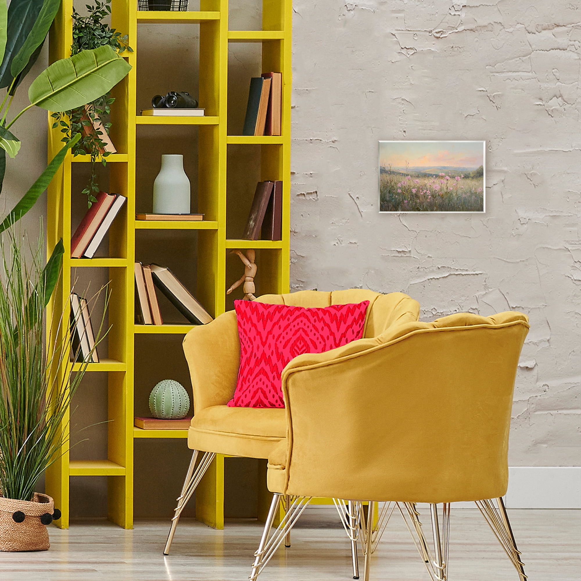 Stupell Industries Tranquil Meadow At Dawn Wall Plaque Art, design by Petal Prints Design