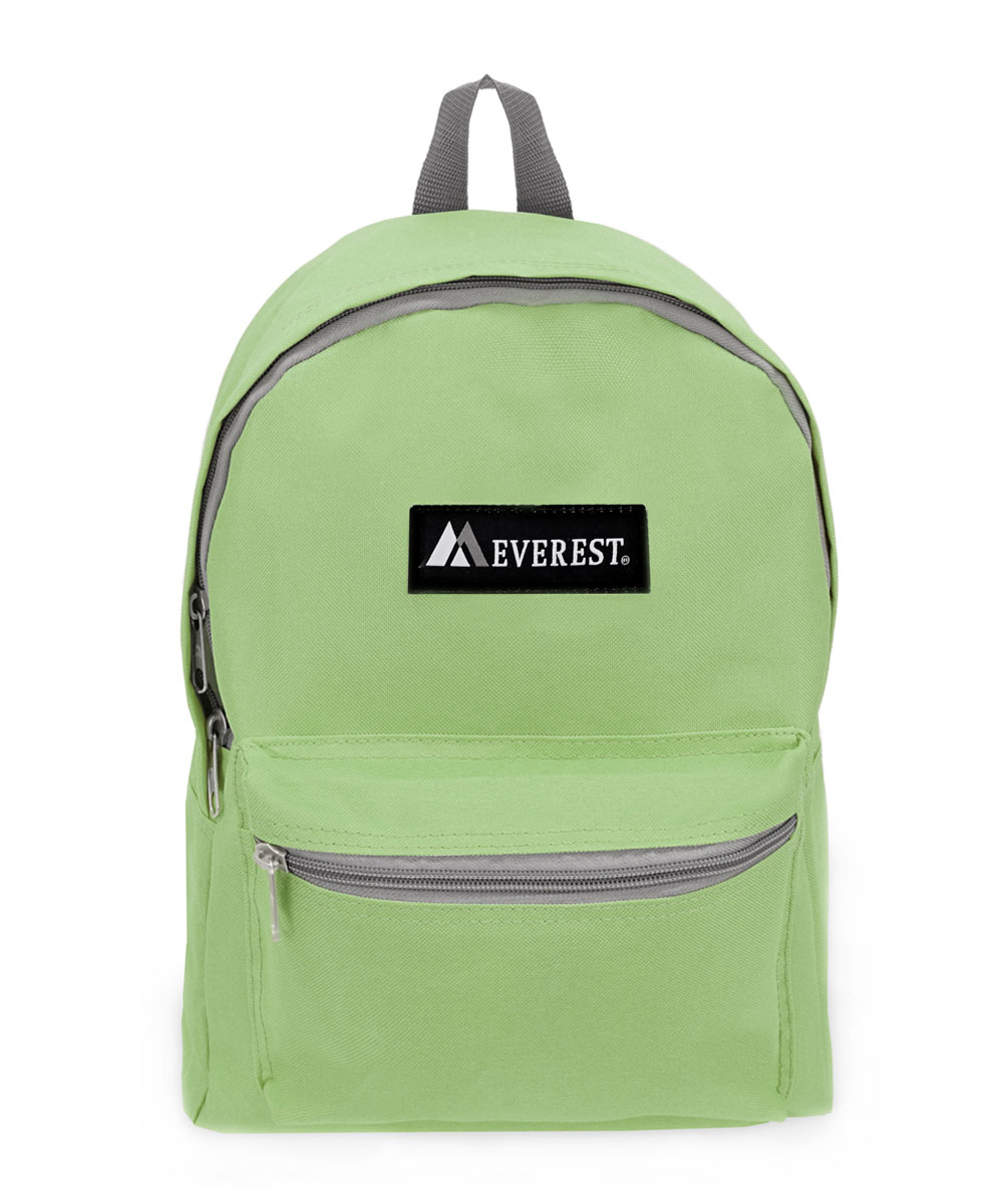 Everest 15" Basic Backpack, Jade All Ages, Unisex 1045K-JD, Carrier and Shoulder Book Bag for School, Work, Sports, and Travel - image 3 of 5