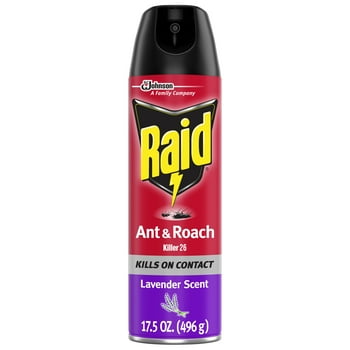 Raid Ant & Roach Killer 26, Lavender Scent, 17.5 oz