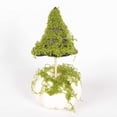 thumbnail image 2 of Mini Halloween Witch Hat Pumpkin Ornament Realistic Grinning Fake Foam Pumpkin Decor for Dining Table Fireplace Mantel Shelf Cabinet Holiday Fall Party Centerpiece, Halloween, Green, Style B, 2 of 6