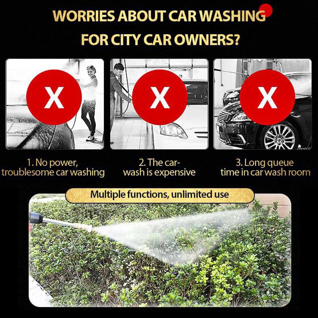 15000mAh 240W High Pressure Washer Cordless Clening Equipment for Car Washing Machine