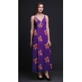 thumbnail image 5 of Bimba Floral Ladies Long Summer Sleeveless Tye Dye Print Casual Maxi Beach Dress-XXX-Large, 5 of 6