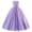 Purple Sequin Butterfly, variant on IDOPIP Sequin Flower Girl Lace Dress for Kids Wedding Pageant Formal Party Long Gown Princess Communion Tulle Dresses 5-6 Years Purple Sequin Butterfly
