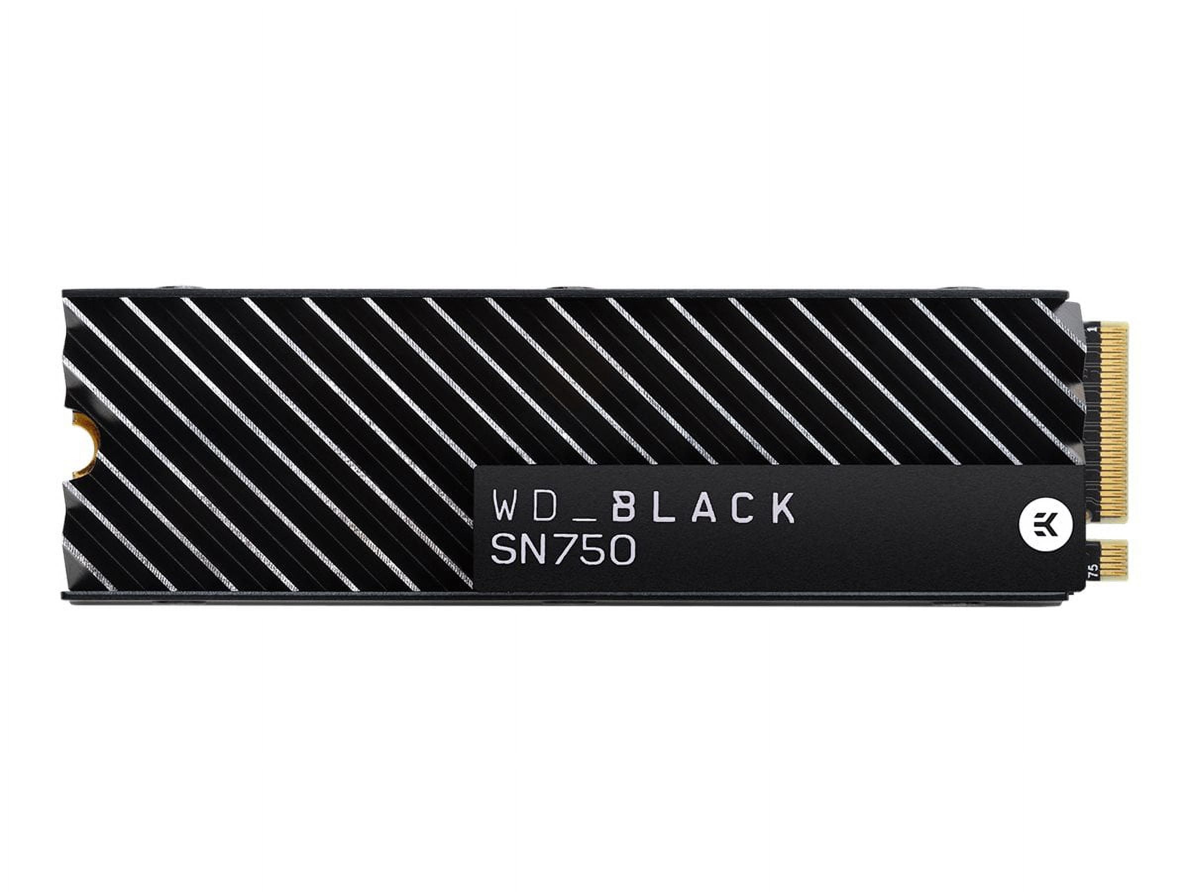 WD Black SN750 NVMe SSD WDS200T3XHC - Solid state drive - 2 TB - internal - M.2 2280 - PCI Express 3