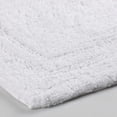 thumbnail image 3 of Cotton Solid 2-Piece White Highly Absorbent Non-Slip Backing Bath Rug Set by Superior, 3 of 9