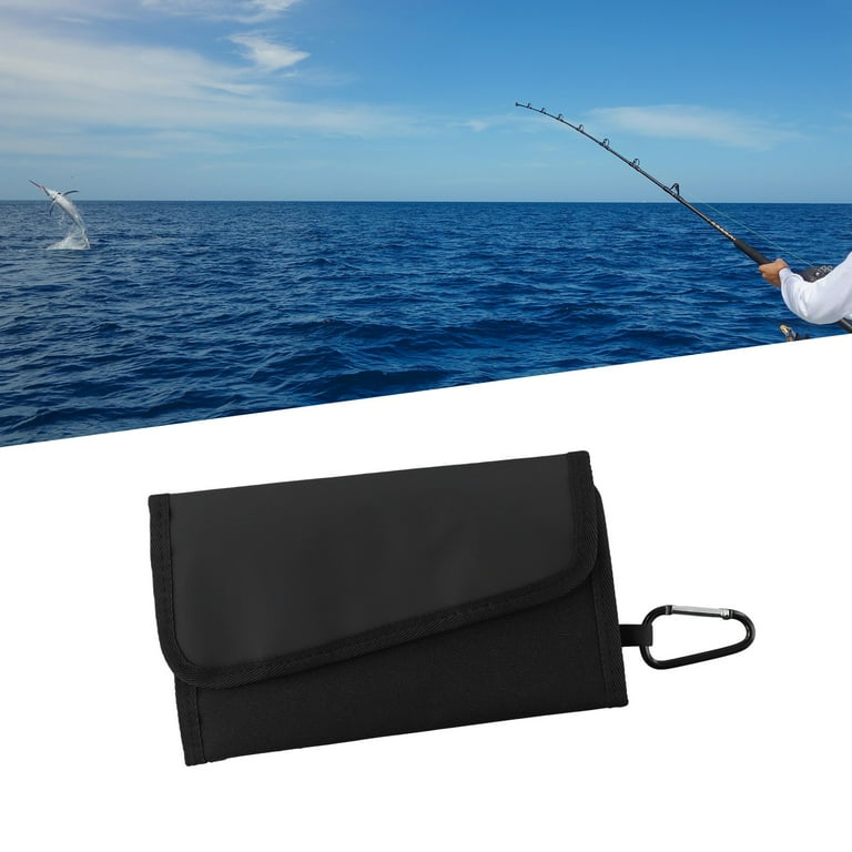 Fishing Lure Storage Wallet Waterproof Soft Bait Case Fishing Tackle Bag 