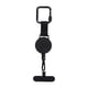 thumbnail image 1 of Carril de llavero retráctil de cadena de llave extensible con llavero de cable de alambre de acero para los deportes al aire libre, 1 of 8