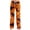 Yellow, variant on Halloween Lounge Pants for Women Old Castle Print Stretch Casual Elastic Waist Pajama Bottoms