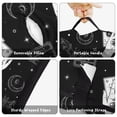 thumbnail image 6 of Hand and Bat Gothic Pattern Teens Toddler Nap Mat with Pillow, Sleeping Mat Bag for Preschool Daycare 59"x22", 6 of 6